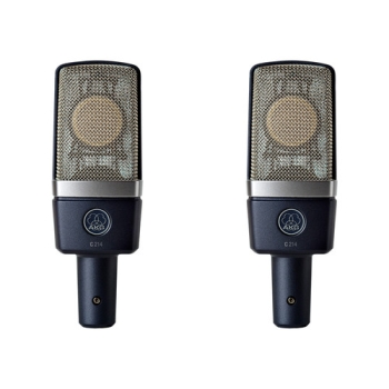 AKG C214MP Large Diaphragm Condenser Microphone Matched Pair