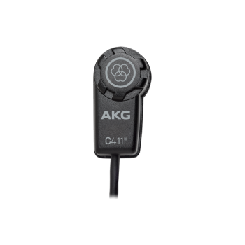 AKG C411 PP Miniature Condenser Pickup Microphone to 3 Pin XLR Male Cable