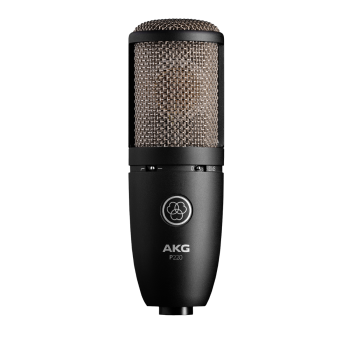 AKG P220 Large Diaphragm Cardioid Condenser Microphone Black