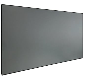DMInteract 130inch 16:9 4K Thin Frame Black Crystal ALR Projector Screen for Normal/Long Throw Projectors