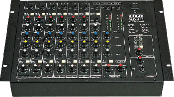 Ahuja AMX812 Echo Reverb Effects Audio Mixer 