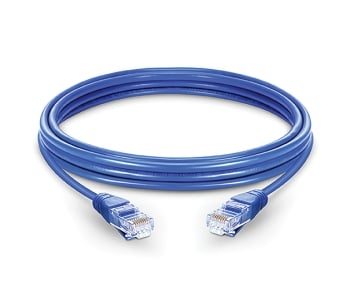 Avalon Cat 6 UTP Patch Cord 0.5 Mtr (Blue)