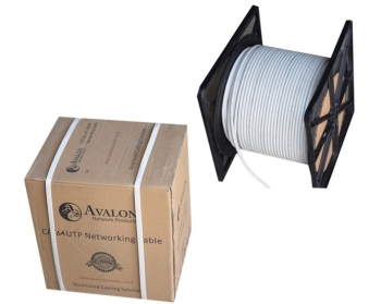 Avalon Cat6 UTP Cable Roll 305m - Grey