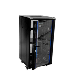 Avalon 22U x 600(W) x 800(D) Rack with Perforated Back Door