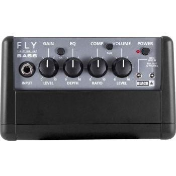 Blackstar BA102019 Fly3 Bass Black 3 Watt Combo Mini Amplifier