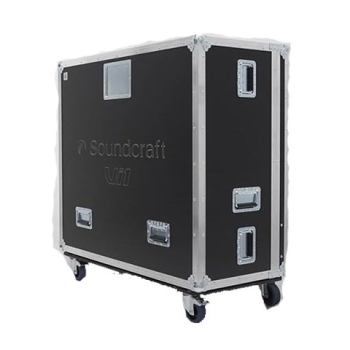 Soundcraft Vi1 Mixing Console with Doghouse Custom Flightcase