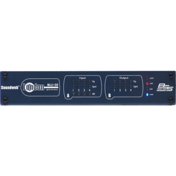 BSS Soundweb London BLU-50 4x4 Signal Processor with BLU link