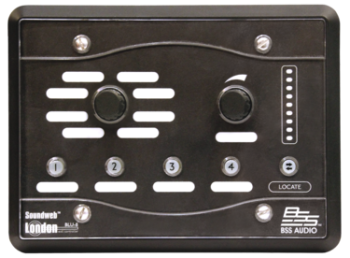 BSS Soundweb London BLU-8v2BLK Programmable Zone Controller