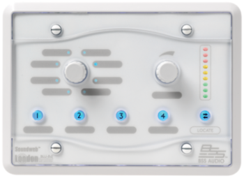 BSS Soundweb London BLU-8-V2-WHT Programmable Zone Controller