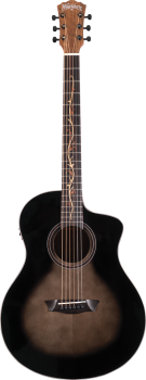 Washburn Bella Tono Vite S9V 6-String Acoustic-Electric Guitar -  Gloss Charcoal Burst