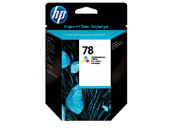 HP 78 Tri-color Original Ink Cartridge C6578D