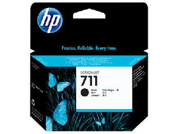 HP 711 XL Black Ink Cartridge CZ133A