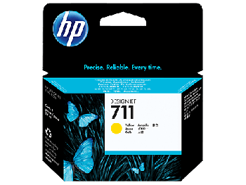 HP 711 Yellow Ink Cartridge CZ132A