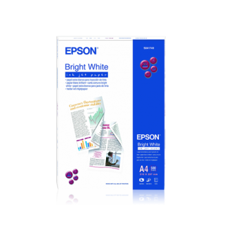 Epson Bright White Ink Jet Paper, DIN A4, 90g/m², 500 Sheets