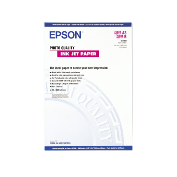 Epson Photo Quality Ink Jet Paper, DIN A3+, 102g/m², 100 Sheets