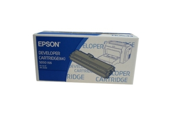 Epson C13S050166 Black Developer Toner Cartridge High Capacity- 6k pages