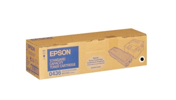 Epson C13S050436 Standard Capacity Black Toner Cartridge- 3500 pages