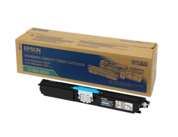 Epson C13S050560 Standard Capacity Cyan Toner Cartridge- 1600 pages