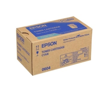 Epson C13S050604 Cyan Toner Cartridge- 7500 pages