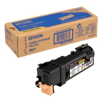 Epson C13S050627 Yellow Toner Cartridge- 2500 pages