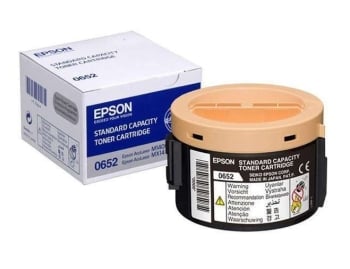 Epson C13S050652 Standard Capacity Black Toner Cartridge- 1000 pages