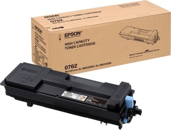 Epson C13S050762 Black Toner Cartridge Pack- 21,700 pages