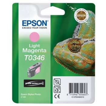 Epson T0346 Light Magenta Ink Cartridge - Retail Pack (untagged)