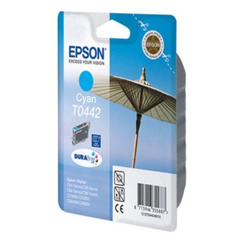 Epson T0442 Cyan Ink Cartridge (High) - Retail Pack (untagged)