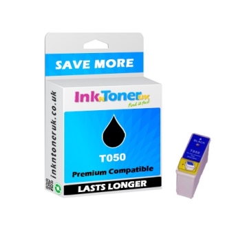 Epson T050 Black Ink Cartridge - Retail Pack (untagged)