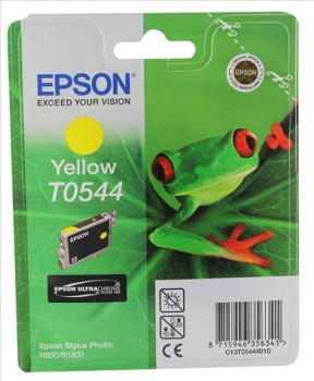 Epson Singlepack Yellow T0544 Ultra Chrome Hi-Gloss