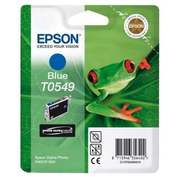 Epson Singlepack Blue T0549 Ultra Chrome Hi-Gloss