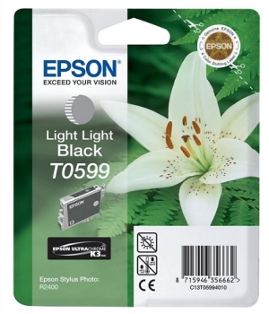 Epson Singlepack Light Light Black T0599 UltraChrome K3