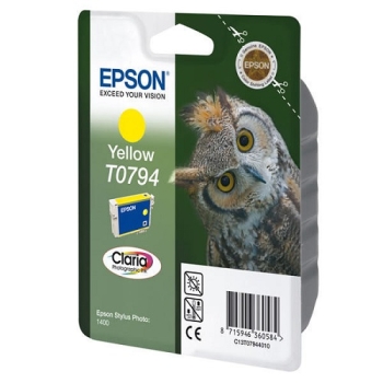 Epson Singlepack Yellow T0794 Claria Photographic Ink