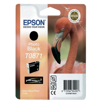Epson Singlepack Photo Black T0871 Ultra Gloss High-Gloss 2 