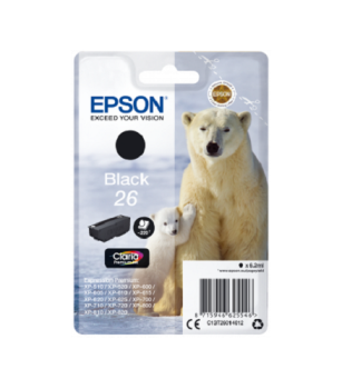 Epson Singlepack Photo Black 26 Claria Premium Ink