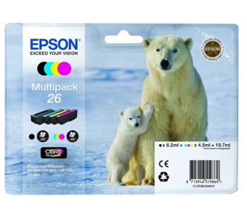Epson Multipack 4-colours 26 Claria Premium Ink