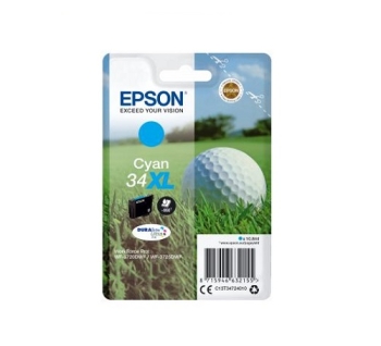 Epson Singlepack Cyan 34XL DURABrite Ultra Ink