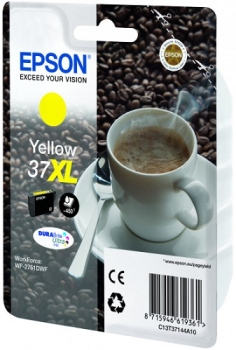 Epson Singlepack Yellow 37XL DURABrite Ultra Ink 