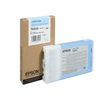 Epson T6035 Light Cyan 220 ml Ink Cartridge- Single Pack