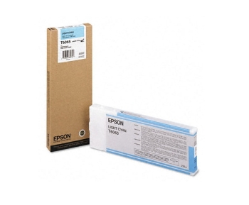 Epson T6065 220ml Light Cyan Ink Cartridge- Singlepack