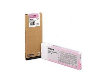 Epson T606C 220 ml Light Magenta Ink Cartridge- Singlepack