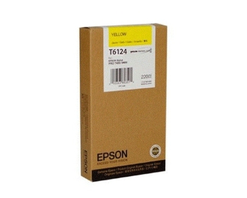 Epson T6124 220 ml Yellow Ink Cartridge- Singlepack