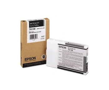 Epson T6138 Matte Black Ink Cartridge- Singlepack