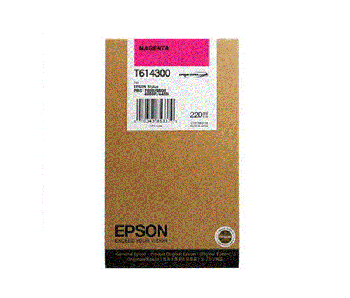 Epson T6143 220 ml Magenta Ink Cartridge- Singlepack
