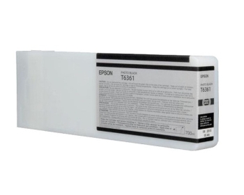 Epson T6361 700 ml Photo Black UltraChrome HDR Ink Cartridge- Singlepack