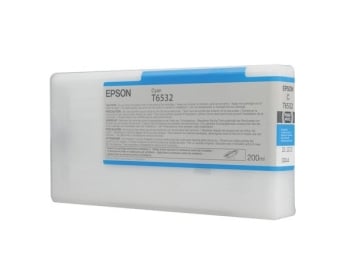 Epson T6532 200ml Cyan Ink Cartridge