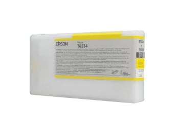 Epson T6534 200ml Yellow Ink Cartridge