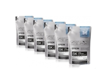 Epson T741X UltraChrome DS High Density Black 1L x 6 Ink Packs 
