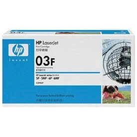 HP 03F Black Original LaserJet Toner Cartridge C3903F