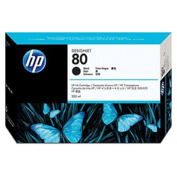 HP 80 Black Original Ink Cartridge C4871A